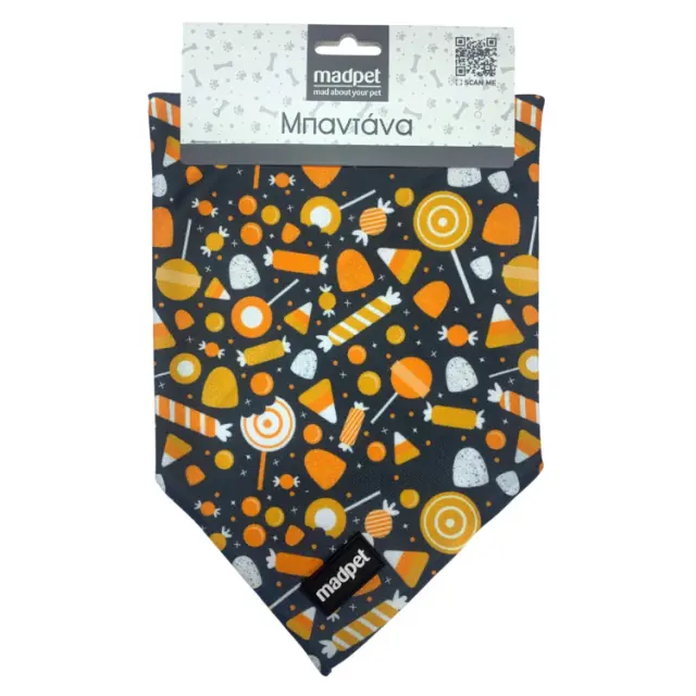 Madpet Μπαντάνα Candy Μονόχρωμο - S