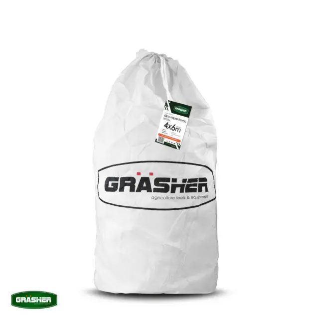 Grasher Δίχτυ παραλλαγής 4x6m Λευκό / 103516 2