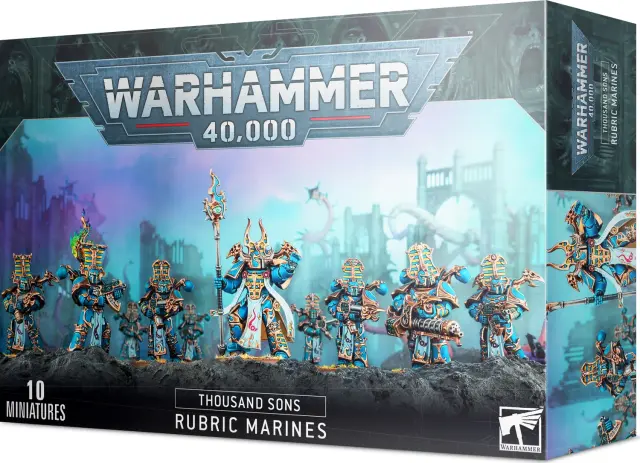 Warhammer THOUSAND SONS: RUBRIC MARINES