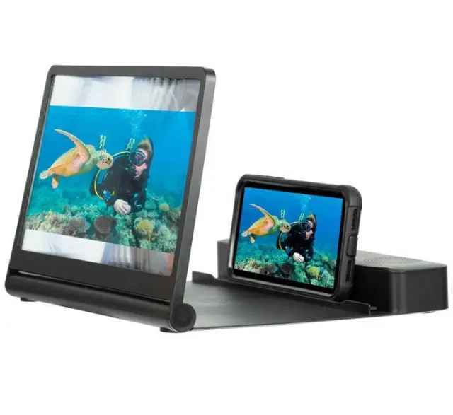 Βάση 6D για Smartphone με ηχείο - Phone projector F12