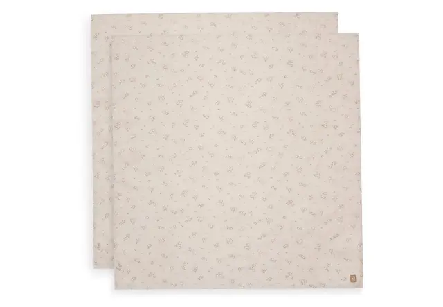 Σετ 2 Μουσελίνες Woolly (115x115cm) – Jollein 2