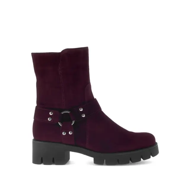 Gabor Μποτάκια Γυναικείο δέρμα Nubuck Μπορντώ GAB/51713 15-MULBERRY