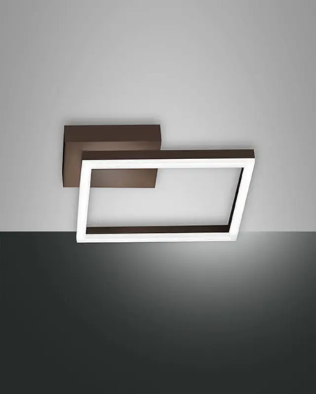 Bard 3394-21/23 φωτιστικό οροφής 30x30 τετράγωνο led Corten 3000k