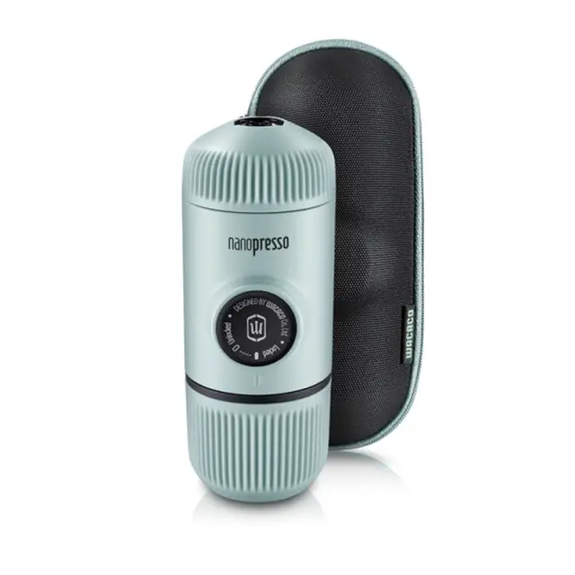 Wacaco Nanopresso GR Blue Φορητή Μηχανή Espresso με Θήκη Blue