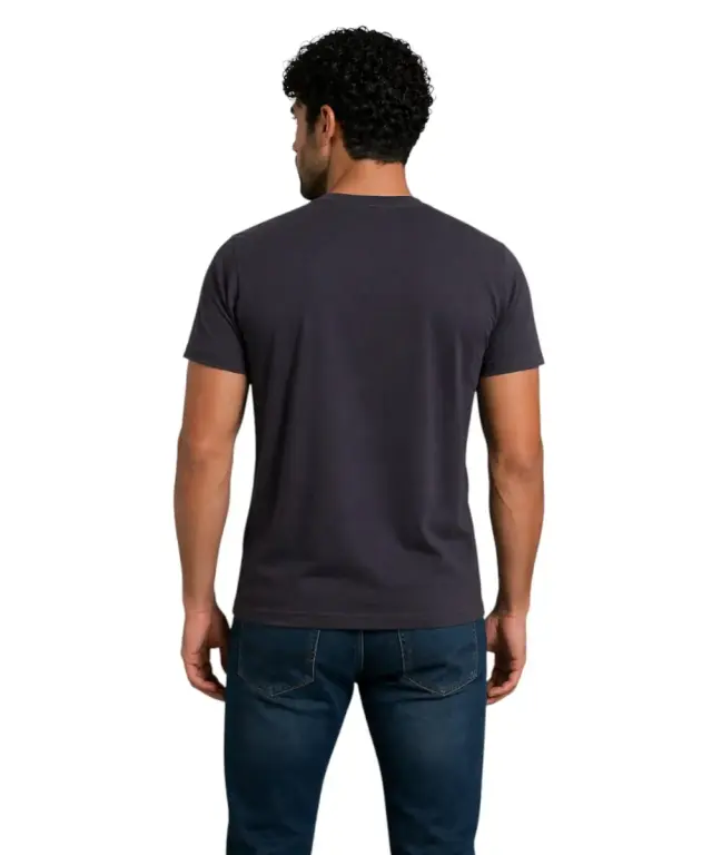 Rifle- Ανδρικό T-shirt RFT002-BLU Μπλε Σκούρο 2