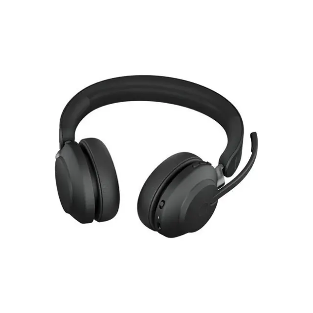 Jabra Multimedia Headset Evolve2 65 Stereo UC With Charging Stand Link 380c Black (26599-989-899) 2