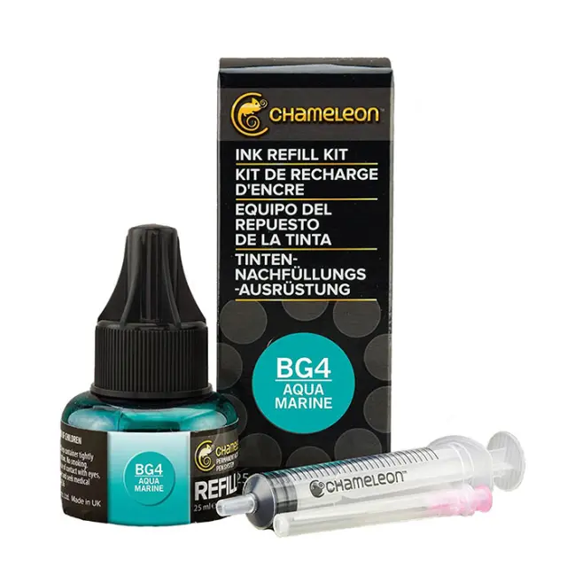 Μελάνι Επαναγεμίσματος Chameleon - BG4 Aqua Marine - 25ml