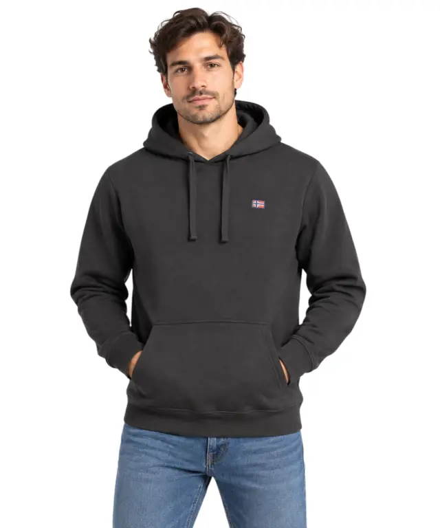 Norway Nautical School - Ανδρική Φούτερ Μπλούζα 869441-BLACK Μαύρο