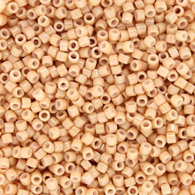 Χάντρα Miyuki Delica 11/0 - DB208 - Opaque Tan ~7gr