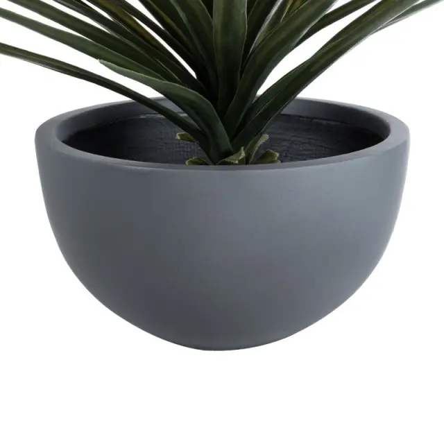 Γκρι Κασπώ Δαπέδου Φ43x23cm Τσιμεντένιας Αισθητικής BALTIMORE Γκρί Σκούρο Γκρί 3