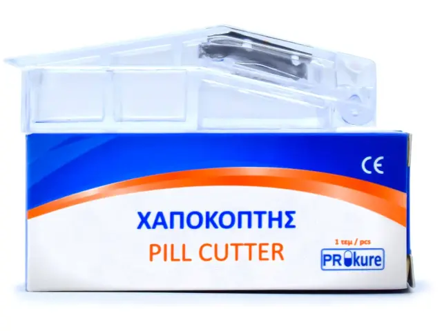 Ag Pharm Cure Pill Cutter Χαποκόπτης 2 Θέσεων, 1 Τεμάχιο