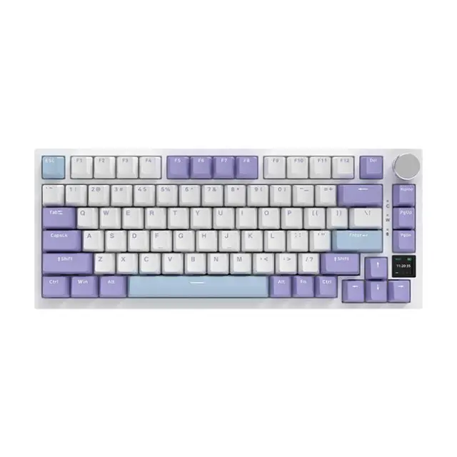Ajazz Gaming Keyboard AK820 Pro RGB Gift Switch Purple / White / Blue (AK820PRO-G-PWB)