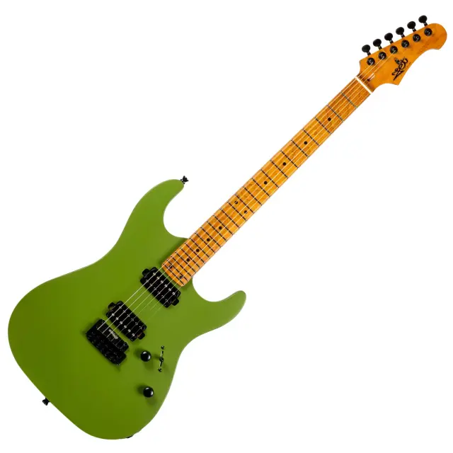 JET JS-500 MGR Stratocaster HH Ηλεκτρική Κιθάρα Satin Green