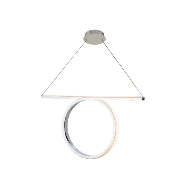 AcaLight Offer NETTO ΦΩΤΙΣΤΙΚΟ ΚΡΕΜΑΣΤΟ ΧΡΩΜΙΟ ΑΛΟΥΜΙΝΙΟ LED 32W 3000K 1920Lm IP20 640Χ1200mm