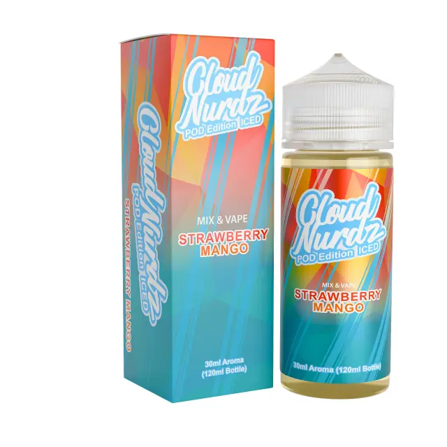 Cloud Nurdz Strawberry Mango Pod Edition Iced 30ml/120ml