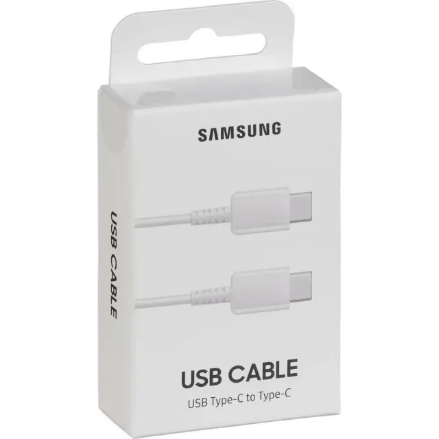 Samsung Cable USB-C to USB-C white (EP-DA705BWEGWW) (SAMEP-DA705BWEGWW) SAMSUNG ACCESSORIES