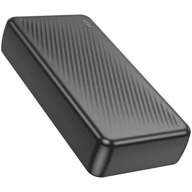Borofone Power Bank 20000mAh με 2 Θύρες USB-Α Μαύρο BJ56A 2