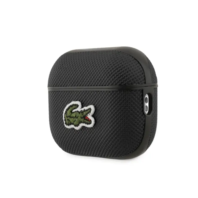 Lacoste Petit Pique Croc Logo Patch Case for AirPods Pro 2 Black 3