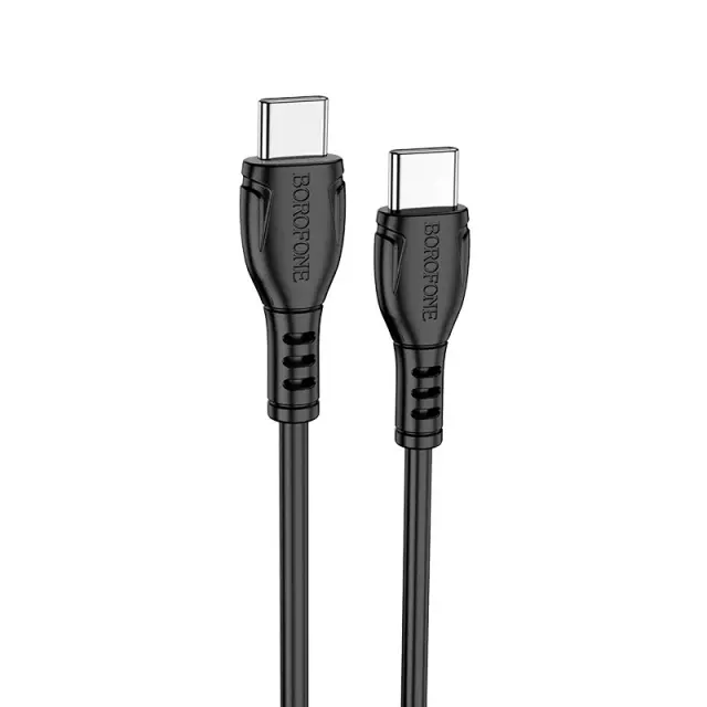 Καλώδιο Borofone BX51 Triumph USB-C σε USB-C 60W Μαύρο 1m 3