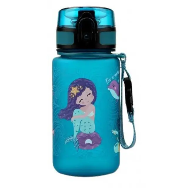 AlpinPro Πλαστικό Παγούρι Γαλάζιο Mermaid 350ml