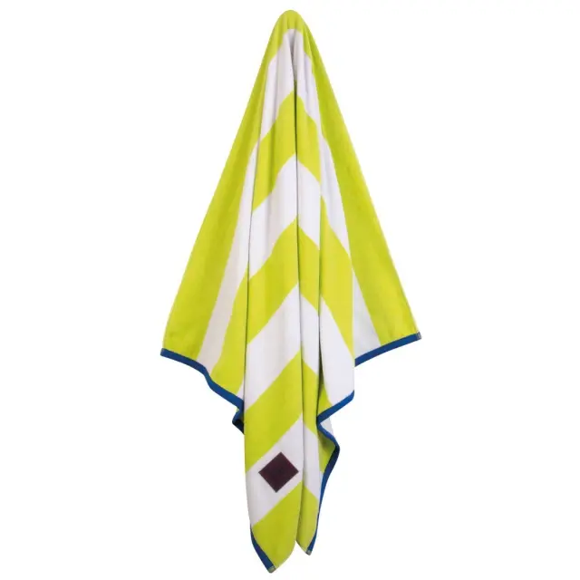 Πετσέτα Θαλάσσης 90Χ170 Βαμβακερή Essential Greenwich Polo Club 3818 Πράσινο 3