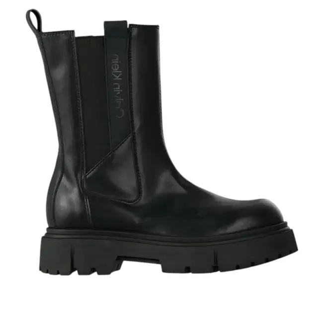 Εφηβικά Μποτάκια Calvin Klein Chelsea Boot V4A5-83431-1355999 Μαύρα Μαύρο - 37