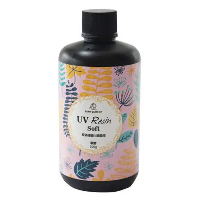 Διάφανη UV Ρητίνη, Soft - 200gr