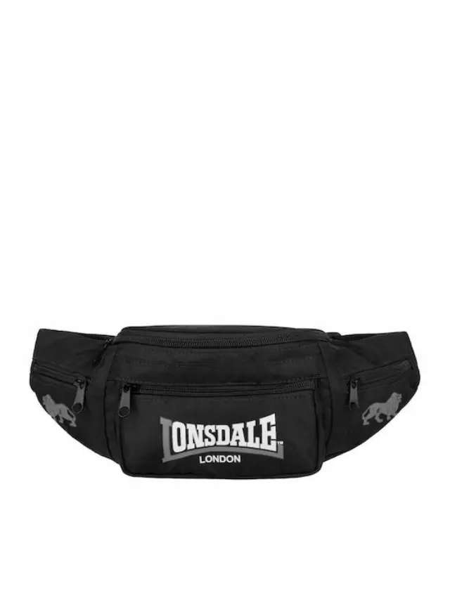 LONSDALE HIP ΤΣΑΝΤΑΚΙ ΜΕΣΗΣ ΑΝΔΡΙΚΟ - BLACK BLACK