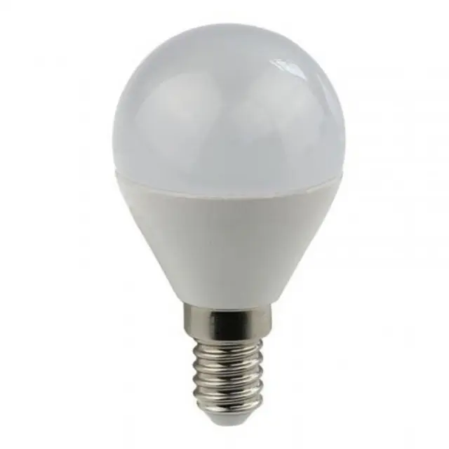 EUROLAMP ΛΑΜΠΑ LED ΣΦΑΙΡΙΚΗ 7W Ε14 220-240V - Θερμό