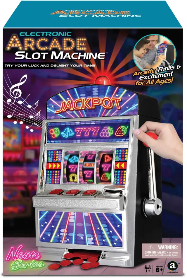 MAM Slot Machine Electronic Arcade Neon Series 2