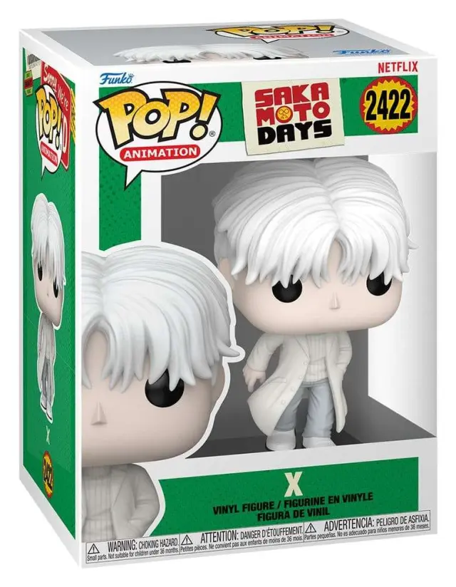 Sakamoto Days POP! Animation Vinyl Figure Kei "X" 9 cm 2