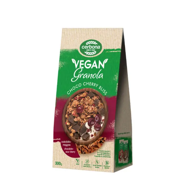 Cerbona Vegan Cocoa Cherry Granola