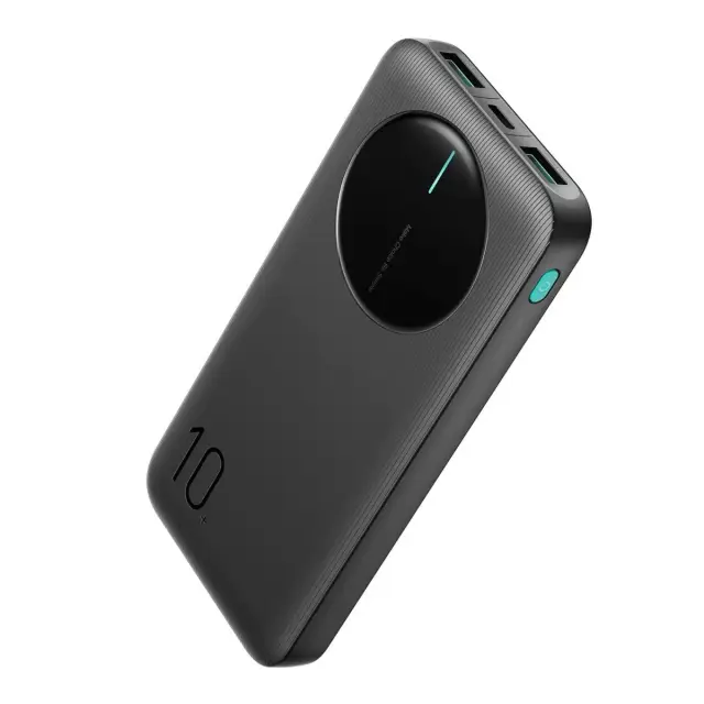 Joyroom® Powerbank με 2xUSB-A και 1xUSB-C 10000mAh- Black (JR-PBF12)