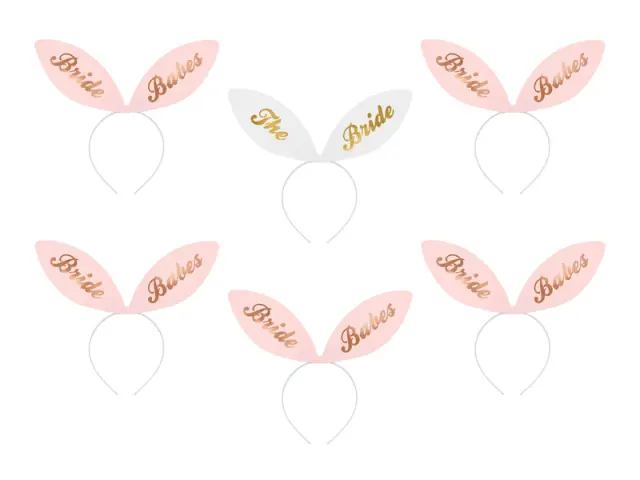 Στέκα Bride Squad 29x25 εκ / 6 τμχ