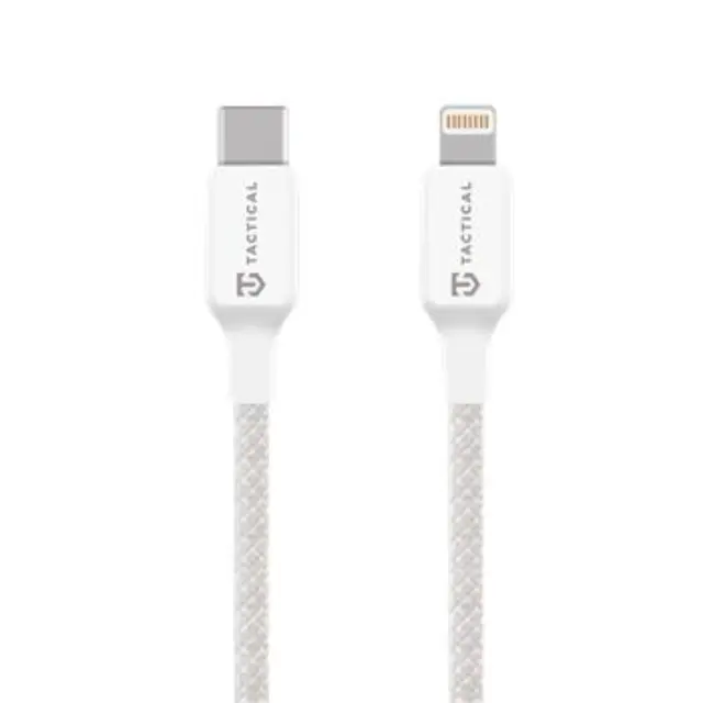 Tactical Stitch Thread Cable USB-C/Lightning 0.3m White