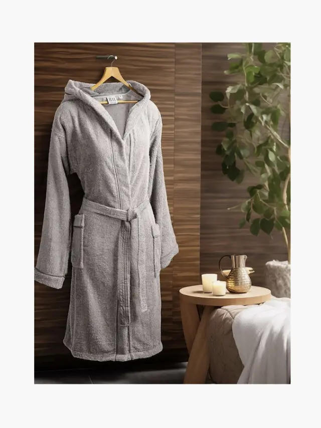 ΜΠΟΥΡΝΟΥΖΙ ΜΕ ΚΟΥΚΟΥΛΑ ART 3423 GREY XL BEAUTY HOME