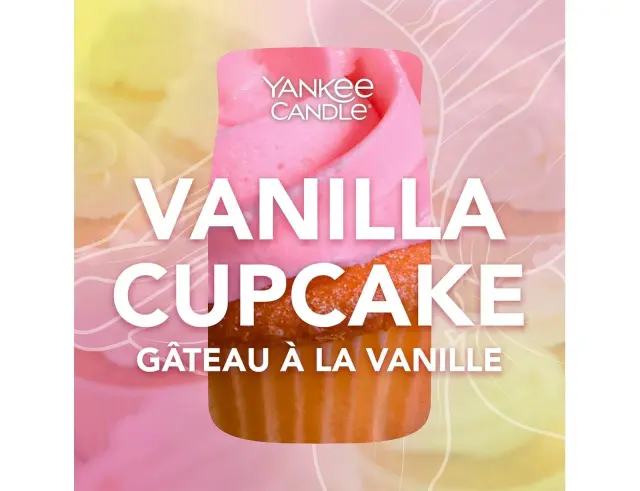 Αρωματικό Κερί Yankee Candle με διάρκεια καύσης έως 80 ώρες και άρωμα Vanilla Cupcake1629969E 3
