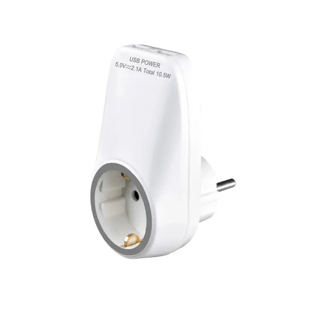 ΑΝΤΑΠΤΟΡΑΣ ΣΟΥΚΟ ME 2xUSB AUTO-ID 607063