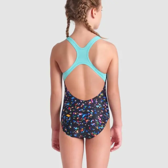 Arena Girl's Confetti Swimsuit Μαύρο 009089-550 (Arena) 3