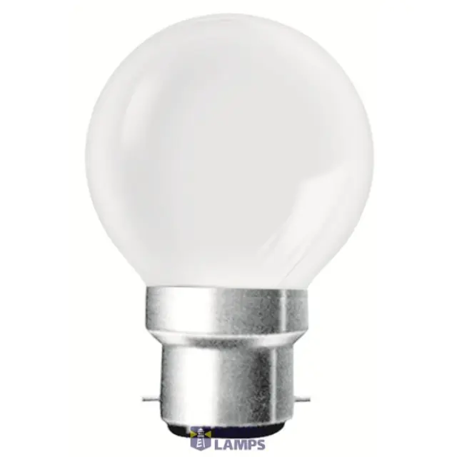 Incandescent Bulb 60W Frosted Golf B22 P45