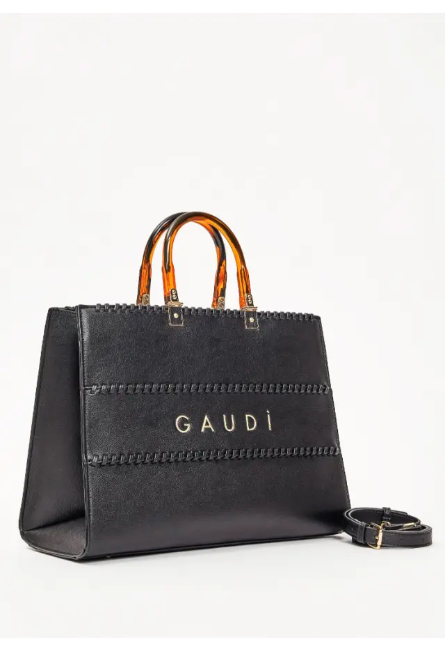 GAUDI - HANDBAG GEMMA BLACK 2