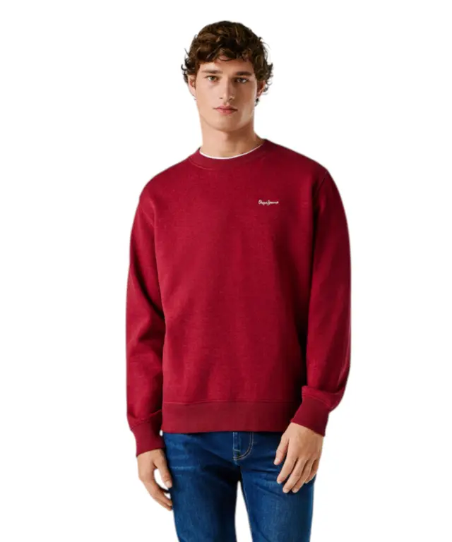 Pepe Jeans - Ανδρική Μπλούζα Φούτερ Griffin PM5800073-287 Κόκκινο - 2XL 2
