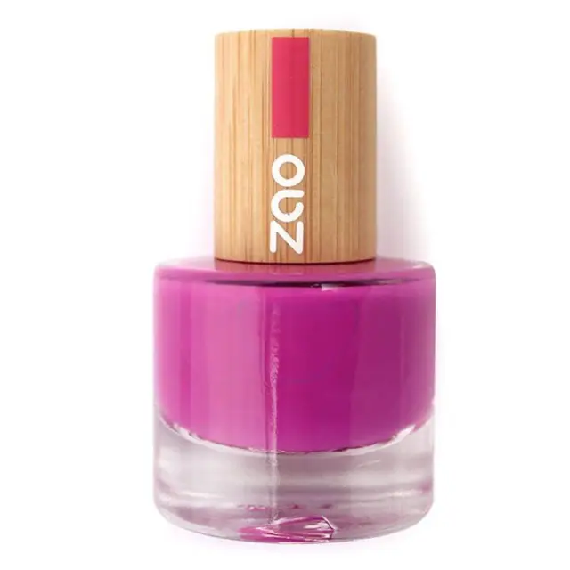 Zao Organic Nail Polish – Βερνίκια Νυχιών με Συστατικά Βιολογικής Προέλευσης - 661 Fuchsia