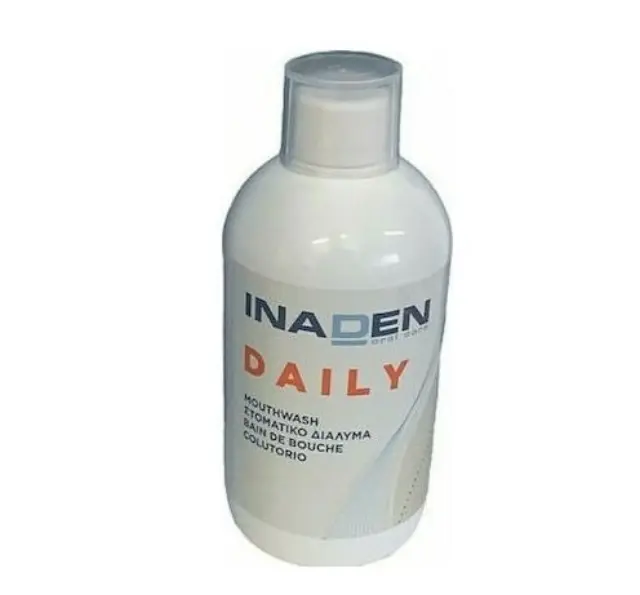 Inaden Daily Mouthwash Στοματικό Διάλυμα για Ουλίτιδα και Τερηδόνα, 500ml