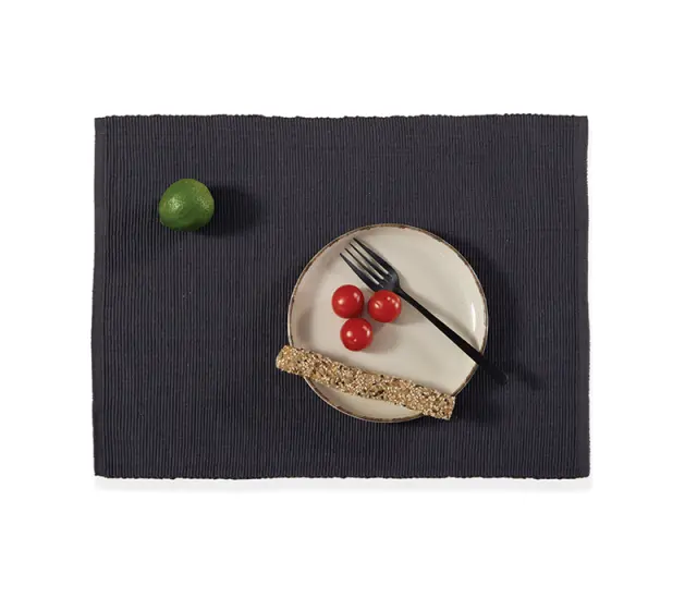 Nef-Nef Homeware Σουπλά Overal 2 τεμ. 33x48 D.Grey