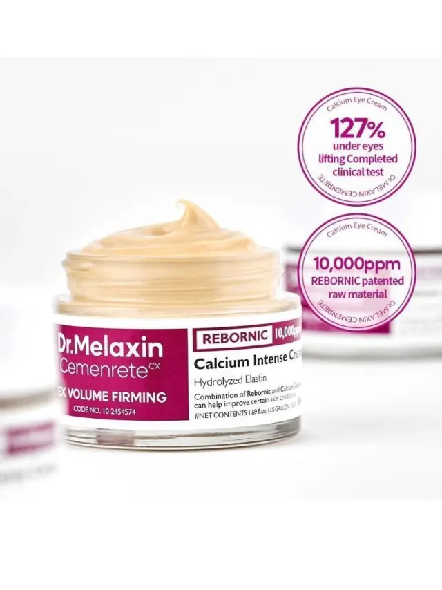 Dr.Melaxin Cemenrete Calcium Intense Cream με Ασβέστιο για Σύσφιξη, Ελαστικότητα + Αντιγήρανση 50ml 3