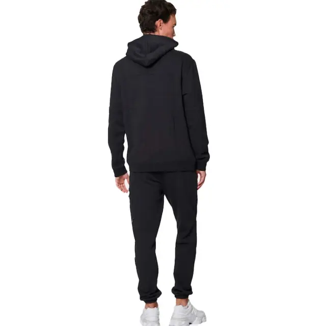 Body Action Men's Half-Zip Hooded Sweatshirt Μαύρο 063512-01 (Body Action) 2