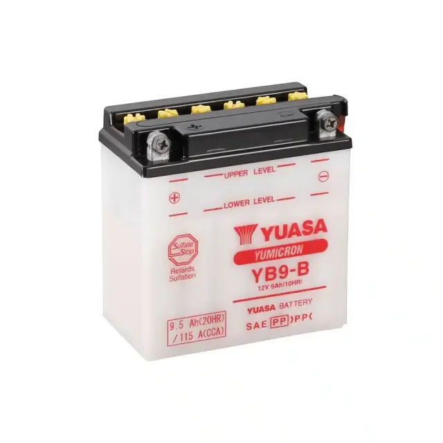 Μπαταρία Μοτοσυκλέτας YUASA YB9-B 12V 9Ah Χ/ΥΓΡΑ
