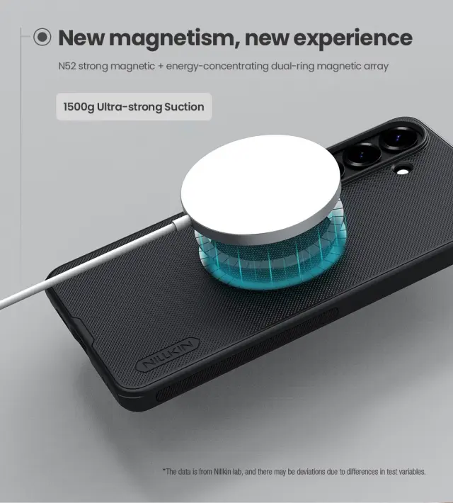 Nillkin Super Frosted PRO Magnetic Back Cover for Samsung Galaxy S26+ Black 3