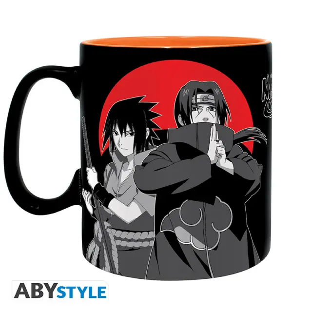 NARUTO SHIPPUDEN - Mug - 460 ml - Group black + white 3
